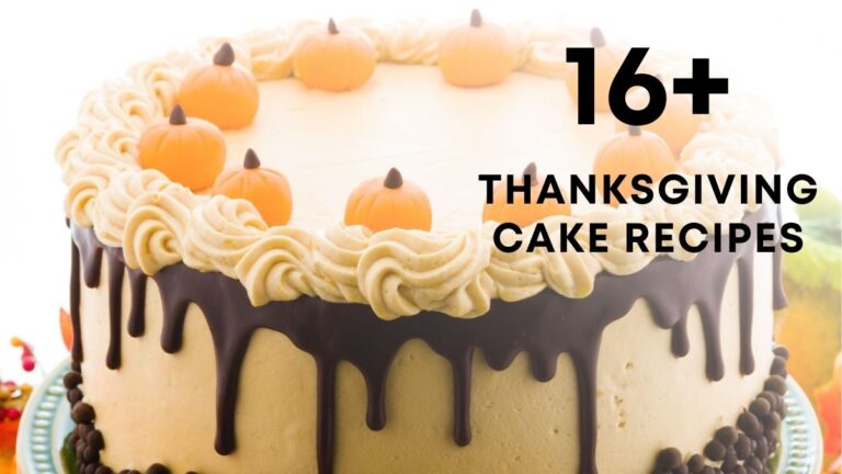 Thanksgiving Cakes to Complete Your Holiday Table