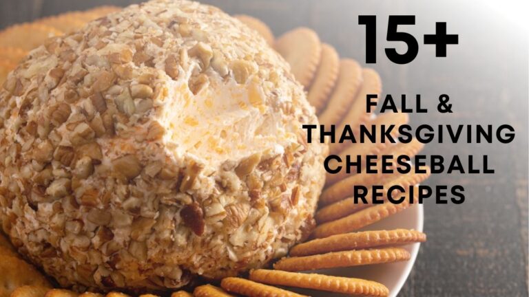 thanksgiving cheeseball recipe ideas