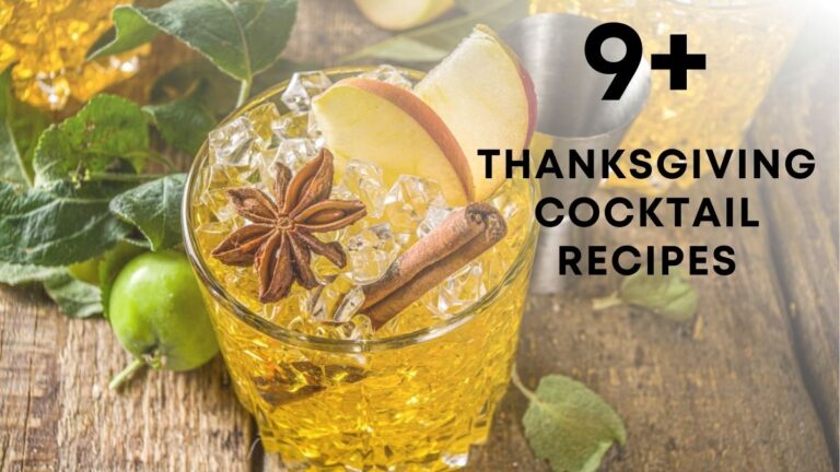 Thanksgiving Cocktails to Spice Up Your Celebration!