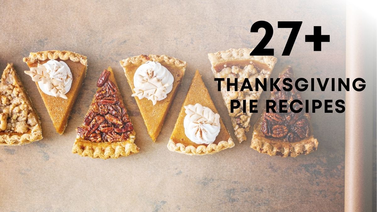 thanksgiving pie recipes