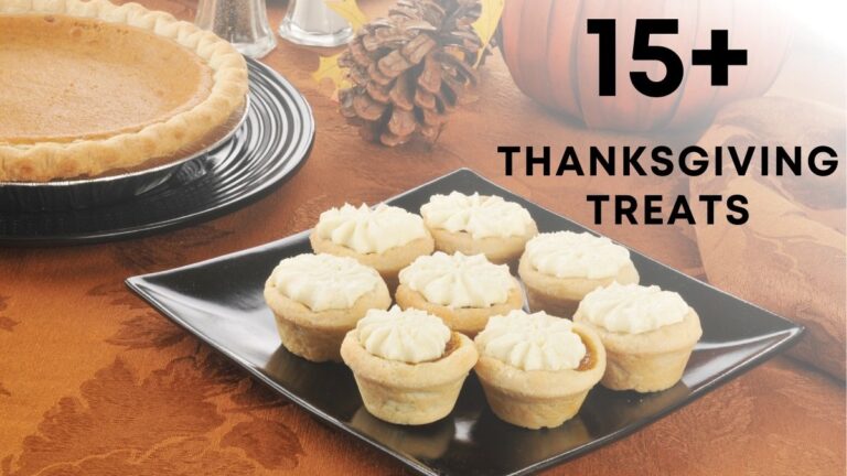 Thanksgiving Treats to Sweeten Your Holiday Feast