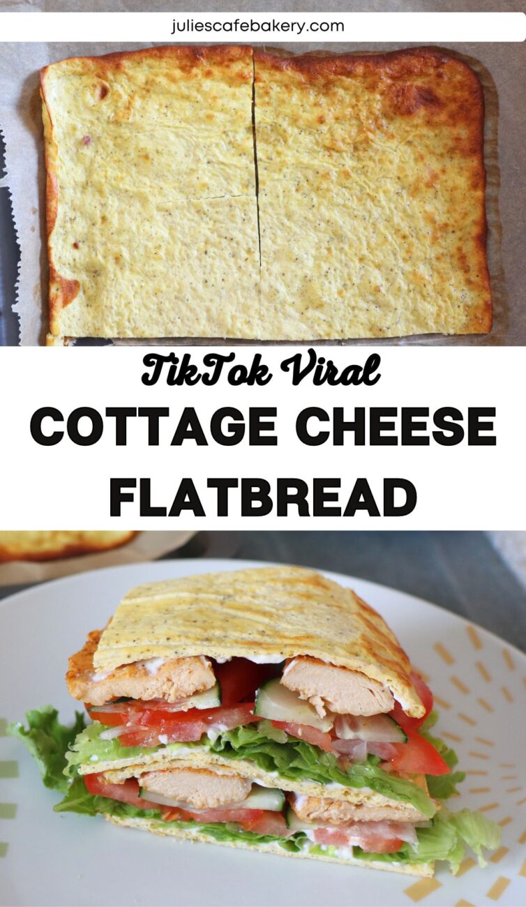 tiktok viral cottage cheese flatbread recipe