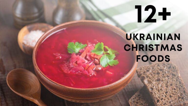 ukranian christmas foods traditional