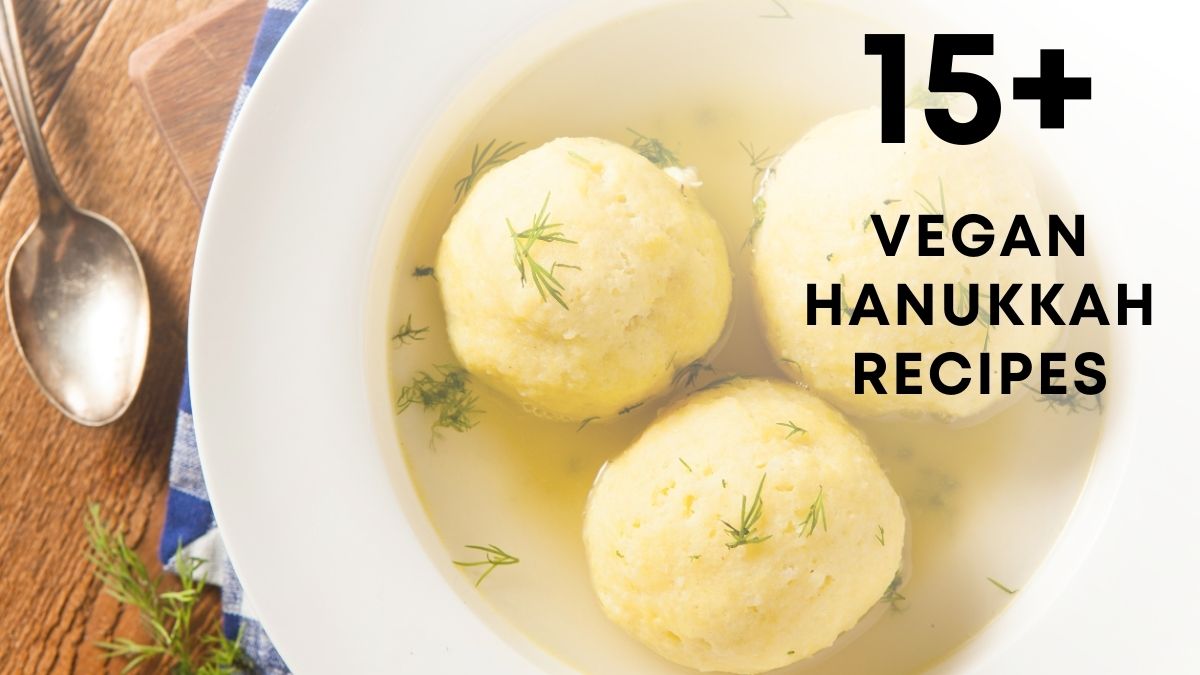 vegan HANUKKAH RECIPES