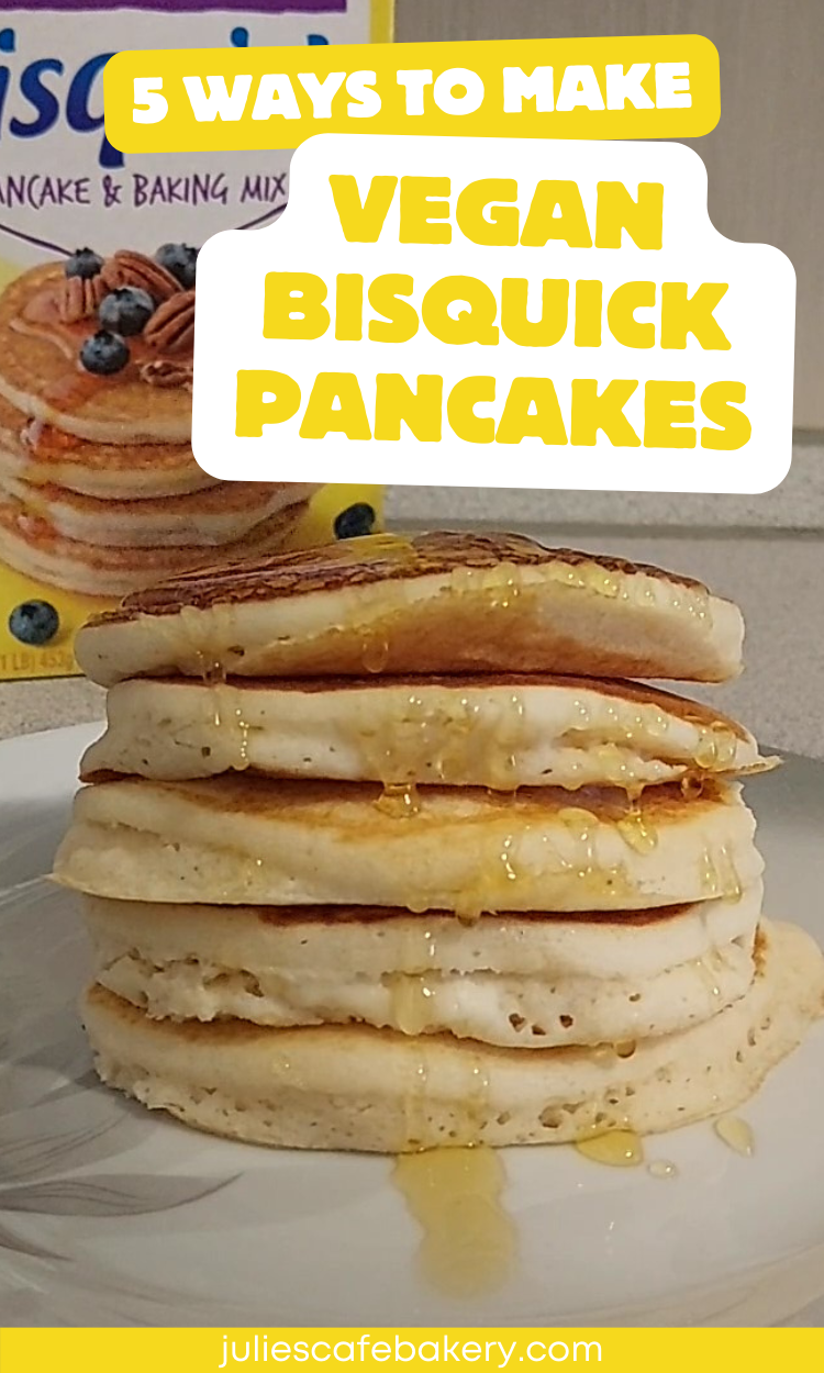 vegan bisquick pancakes recipe