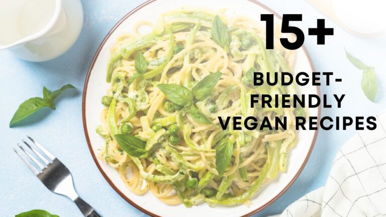 Vegan Recipes on a Budget: Affordable and Delicious Meals