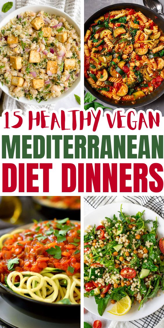 vegan mediterranean dinner RECIPES HEALTHY