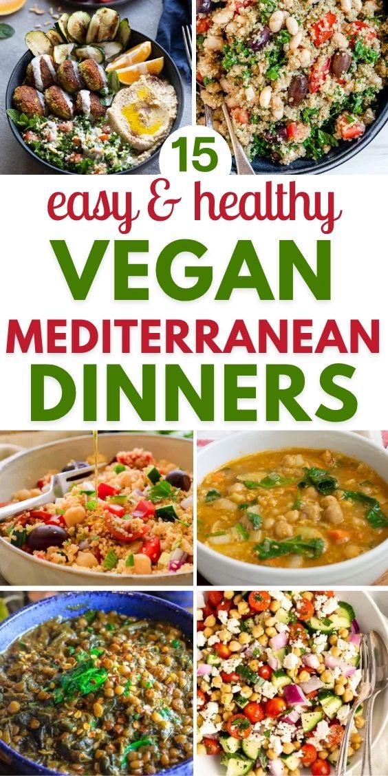 vegan mediterranean dinner recipes