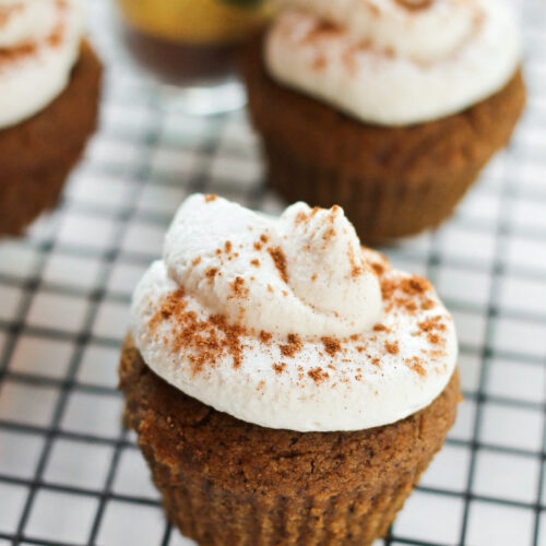 vegan pumpkin spice latte cupcakes7
