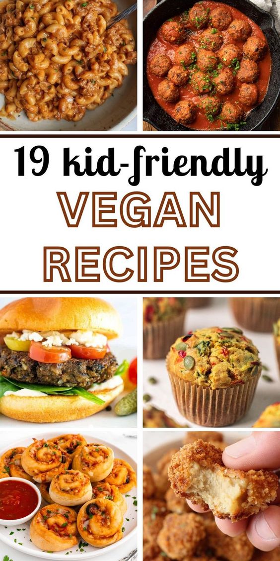 vegan recipes for kids and family