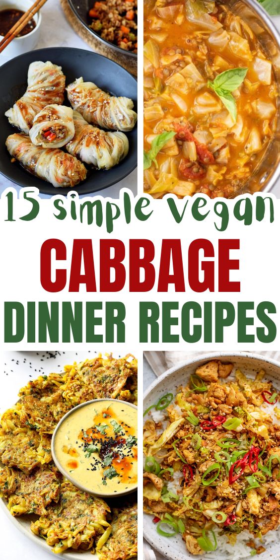 vegan recipes with cabbage