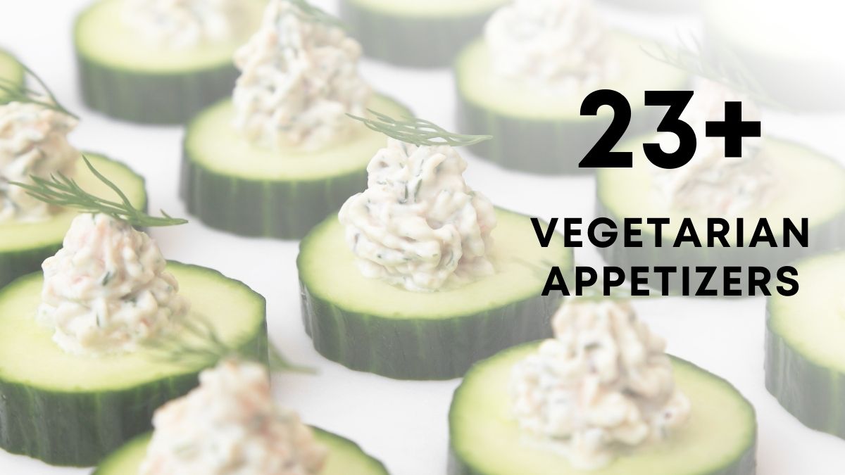 vegetarian appetizers without meat