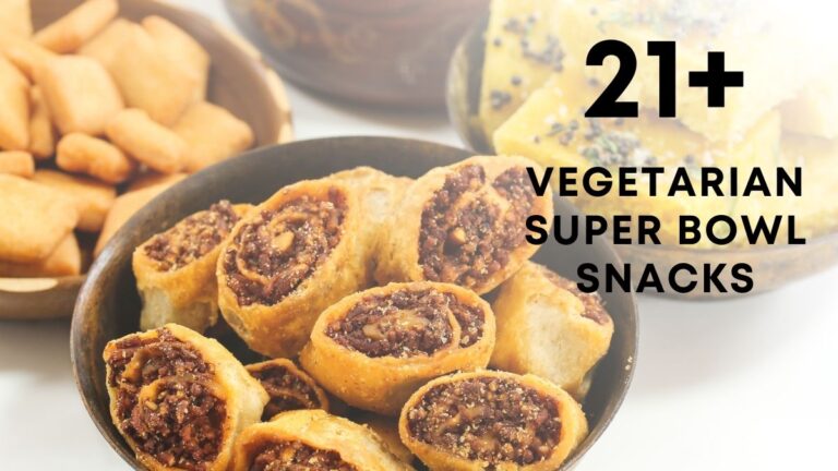 Vegetarian Super Bowl Appetizers & Party Snacks