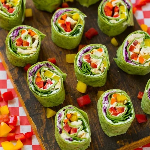 veggie pinwheels 2