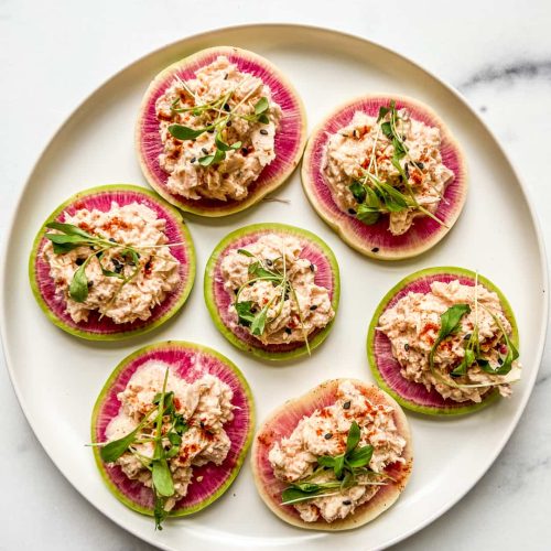 watermelon radish appetizers 4 of 7