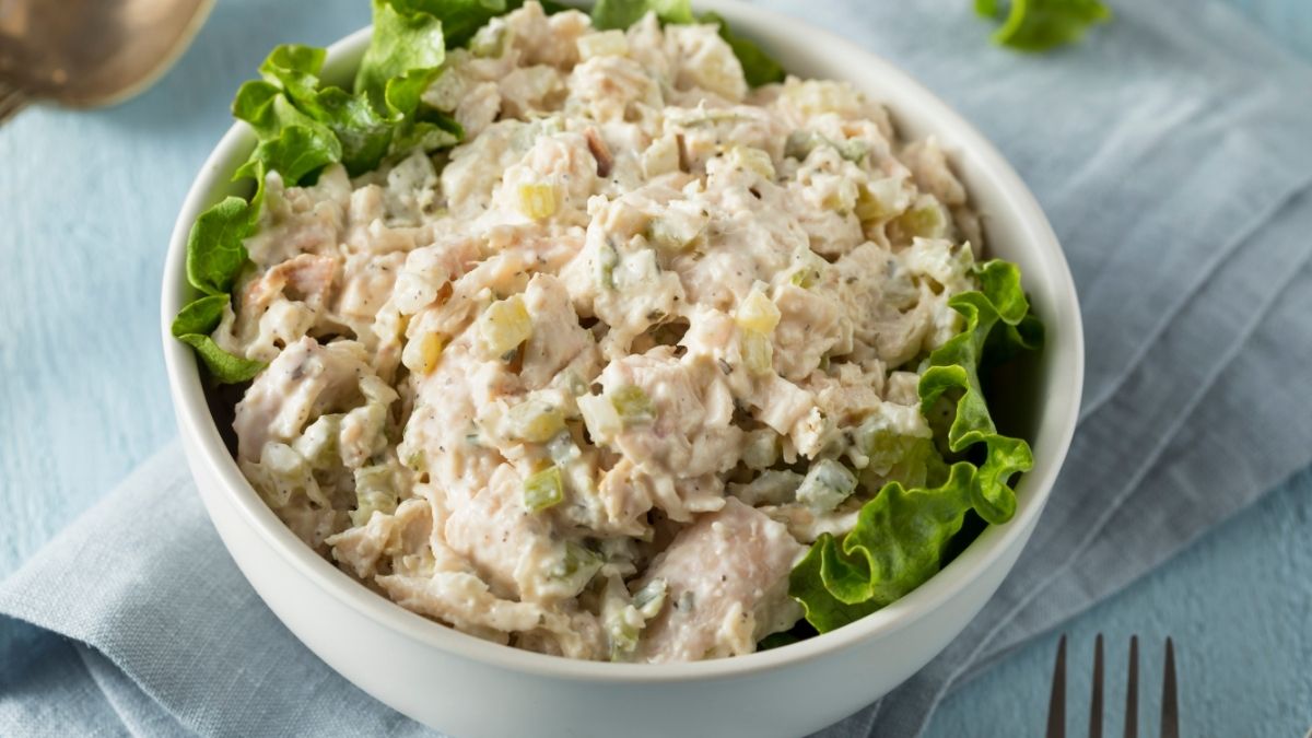 watery chicken salad