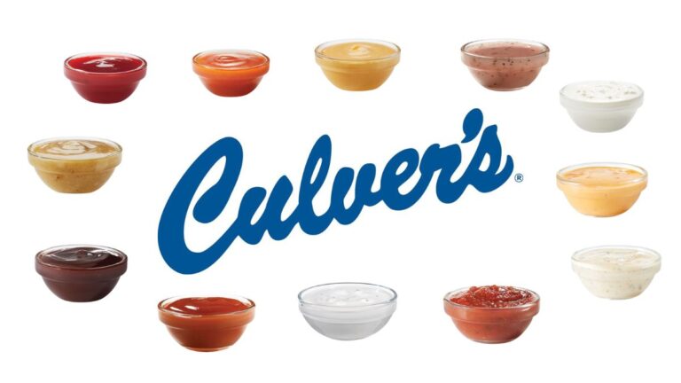 All 12 Sauces that Culver’s Has (with Pairing Suggestions)