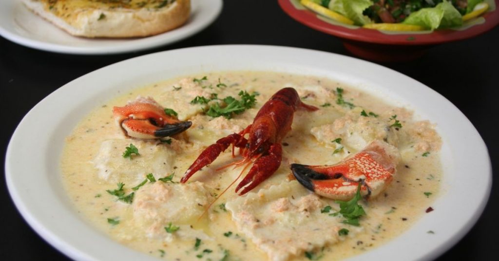what to serve with lobster ravioli