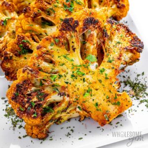 wholesomeyum Cauliflower Steak Roasted Or Grilled 2