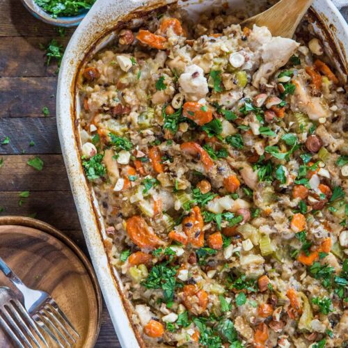 wild rice chicken casserole