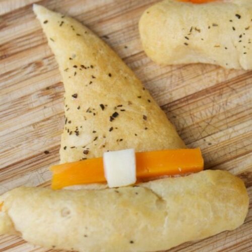 witch hat crescent rolls