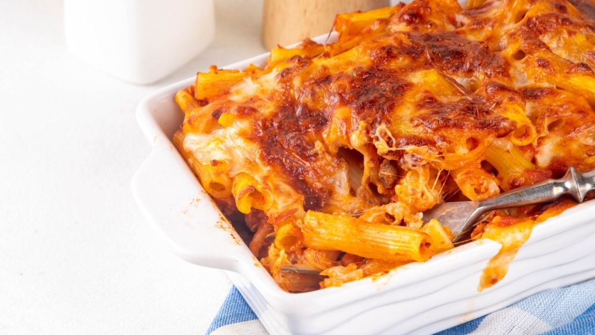 ziti pasta casserole