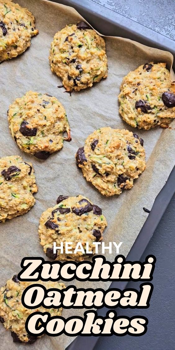zucchini oatmeal chocolate chip cookies