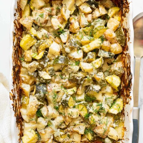 zucchini potato bake